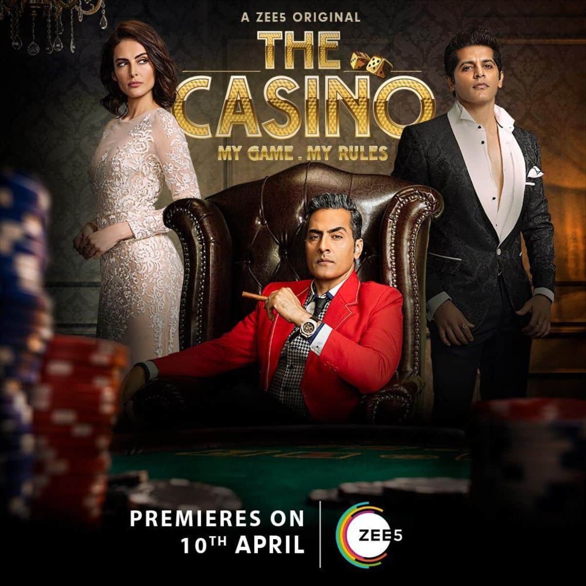 The Casino: ZEE5 unveils the stylish and intriguing poster of the ...